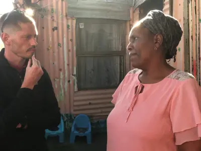 Rehan spoke to Miss Mildred Ntsila at the Yonayethu Educare Cente – Khayelitsha, South Africa